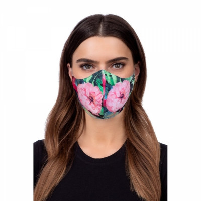 PROFILED FACE MASK FLOWER LOTOS COLOR