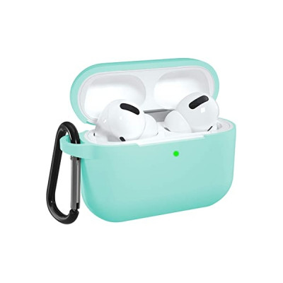 SENSO SILICONE CASE FOR AIRPODS PRO WITH HOLDER mint