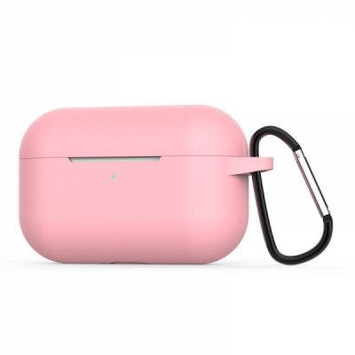 SENSO SILICONE CASE FOR AIRPODS PRO WITH HOLDER pink