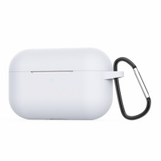 SENSO SILICONE CASE FOR AIRPODS PRO WITH HOLDER white
