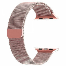 SENSO FOR APPLE WATCH 42mm-44mm REPLACEMENT STEEL MAGNETIC STRAP pink