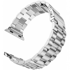 SENSO FOR APPLE WATCH 42mm-44mm REPLACEMENT STEEL MAGNETIC STRAP silver