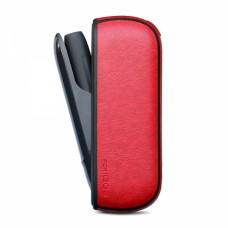 SENSO LEATHER CASE FOR iQOS 3.0 red