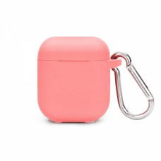 SENSO SILICONE CASE FOR AIRPODS WITH HOLDER pink