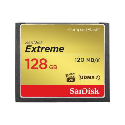 SanDisk Extreme CF         128GB 120MB/s UDMA7   SDCFXSB-128G-G46