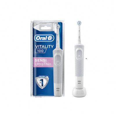 Oral-B Vitality 100 Sensi Ultra Thin in CLS Grey Blister