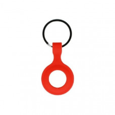 SILICONE KEY RING FOR AIRTAG red