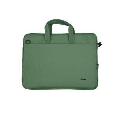 TRUST - Bologna Eco-friendly Slim laptop bag for 16 laptops - Πράσινο