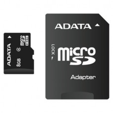 Adata microSDHC 8GB Class 4 with Adapter