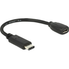 DeLock USB-C male - micro USB female (65578)