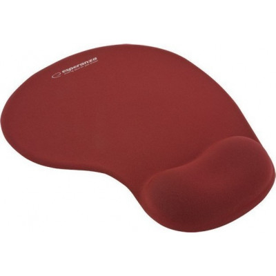 Esperanza Gel MousePad Wrist Rest Red