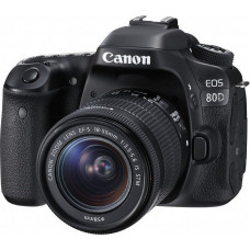 Canon EOS 80D Kit (18-55mm IS STM) Black