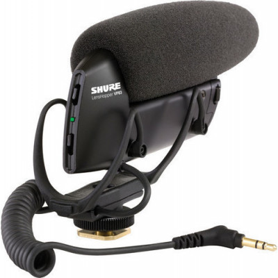 Shure VP83 condensed shotgun microphone