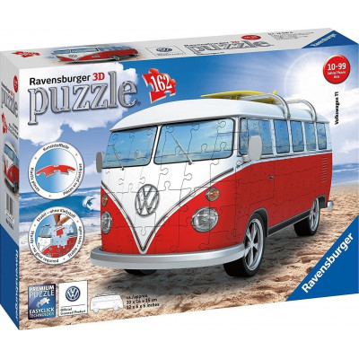 
      VW Bus T1 3D Puzzle 162pcs (12516) Ravensburger
    