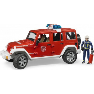 Bruder Jeep Wrangler Unlimited Rubicon Fire Engine