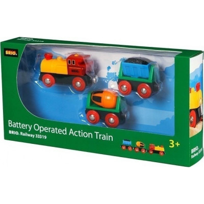 Brio Toys Battery Operated Action Train