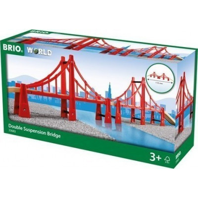Brio Toys Double Suspension Bridge