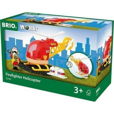 Brio Toys Firefighter Helicopter