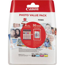 Canon CLI-581 XL Photo Value Pack (2052C004)