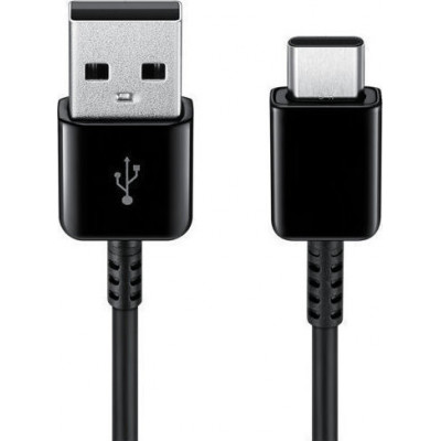 
      Samsung Regular USB 2.0 Cable USB-C male - USB-A male Μαύρο 1.5m (EP-DG930IBEGWW)
    