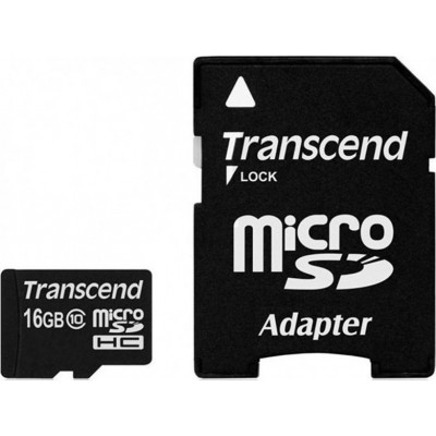 
      Transcend Premium 200x microSDHC 16GB Class 10
    
