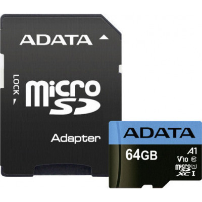 Adata Premier microSDXC 64GB U1 V10 A1 with Adapter