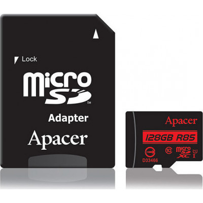 
      Apacer R85 microSDXC 128GB U1 with Adapter
    