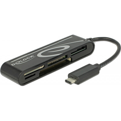 
      DeLock USB 2.0 Card Reader USB Type-C
    