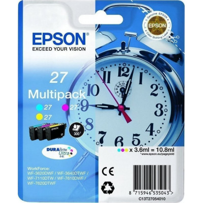 Epson DURABrite Ultra Ink Multipack (3 colors) T 27 T 2705