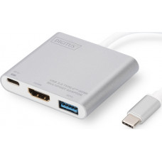 Digitus USB-C male - HDMI / USB-A / USB-C female (DA-70838-1)