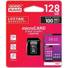 GoodRAM M1AA microSDHC 32GB U1 with Adapter (100MB/s)