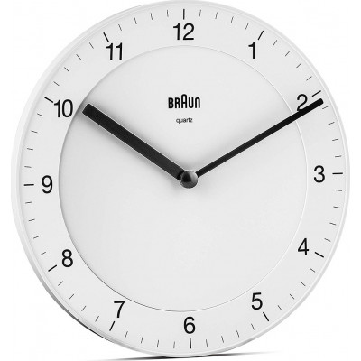 Braun BC 06 W Quartz Wall Clock Analog White