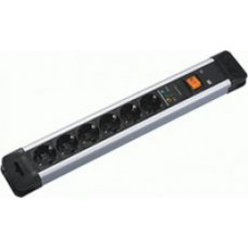 Bachmann Connectus 6AC outlet(s) 2m Grey surge protector(330.104)
