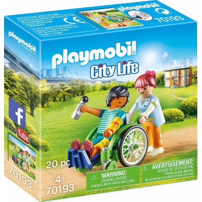 Playmobil City Life: Patient in Wheelchair