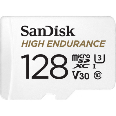 
      Sandisk High Endurance microSDXC 128GB Class 10 U3
    