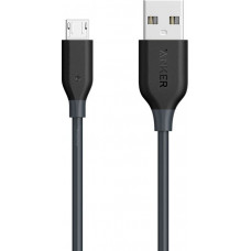 Anker Regular USB 2.0 to micro USB Cable Γκρι 0.9m (A8132G11)