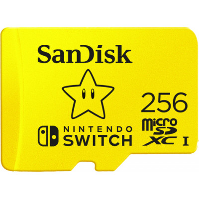 
      Sandisk Nintendo Switch microSDXC 256GB U3
    