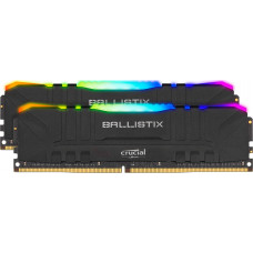 Ballistix 16GB Kit DDR4 2x8GB 3200 CL16 DIMM 288pin black RGB
