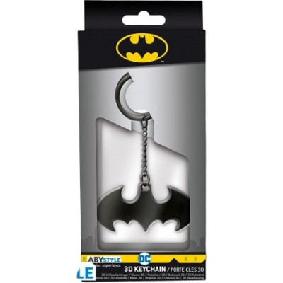 Abysse Batman - Batarang Metal 3D Keychain (ABYKEY304)
