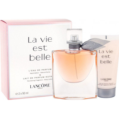 Lancome La Vie Est Belle Eau de Parfum 50ml & Body Lotion 50ml