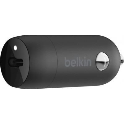 Belkin Autoladegerät USB-C 18W Black              F7U099btBLK