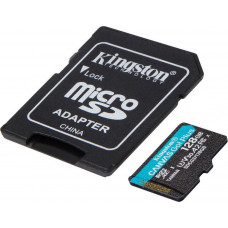 Kingston Canvas Go! Plus microSDXC 128GB Class 10 U3 V30 with Adapter