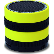 Conceptronic Wireless Bluetooth Super Bass Speaker black/yellow