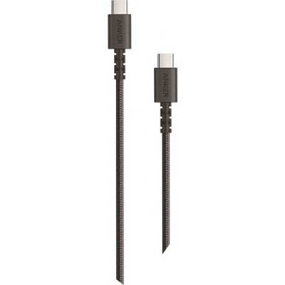 Anker USB 2.0 Cable USB-C male - USB-C male Μαύρο 1.8m (A8033H11)