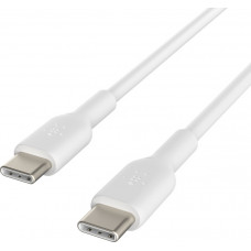 Belkin USB-C/USB-C Cable 1m PVC, white          CAB003bt1MWH