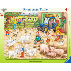 On The Big Farm 40pcs RavensburgerΚωδικός: 63321