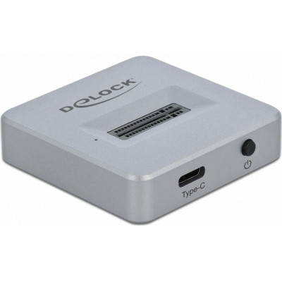 DeLock M.2 Docking Station for M.2 NVMe PCIe SSD with USB Type-C female