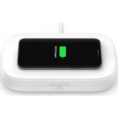 Belkin BOOST Charge UV Sanitizer + Wireless Charger ws.WIZ011vfWH