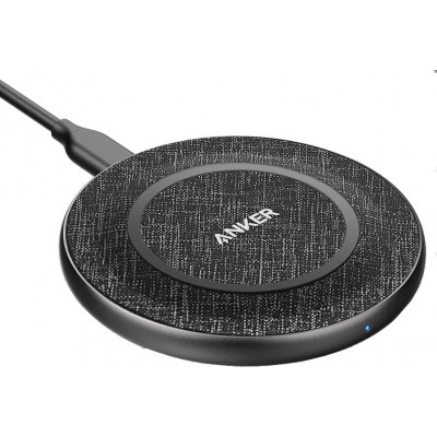 Anker Wireless Charging Pad (Qi) Μαύρο (Powerwave II Sense)