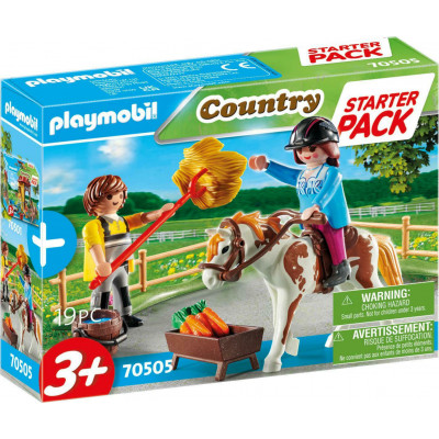 Playmobil Country: Country Starter Pack Φροντίζοντας Το Άλογο